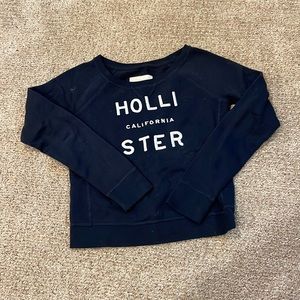 Navy Hollister Crewneck